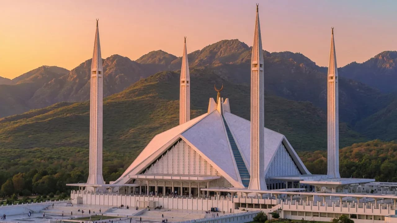 Islamabad, Pakistan. Atmospheric photograph used for city context, not a High Speed Marketing project.